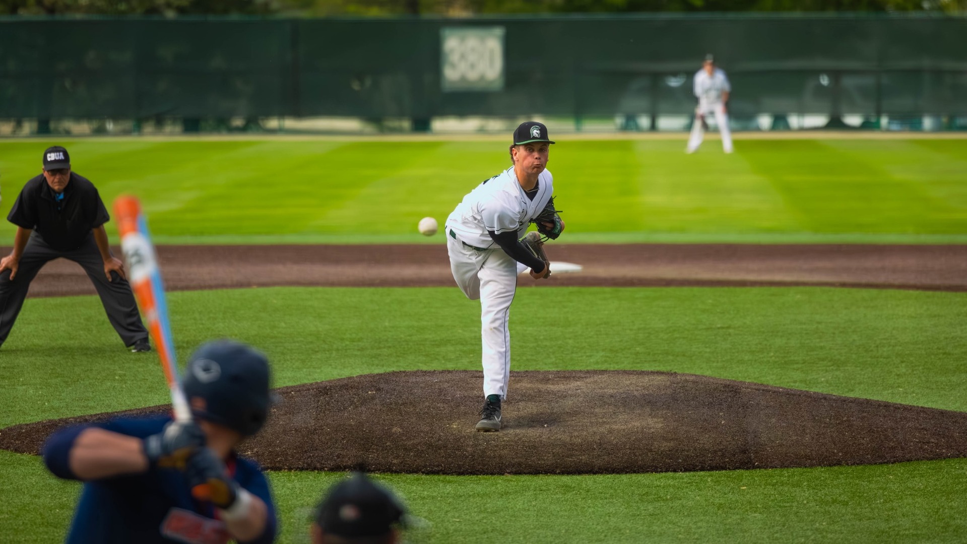 IWU baseball took down the Wheaton Thunder at home in CCIW conference play on April 21.
