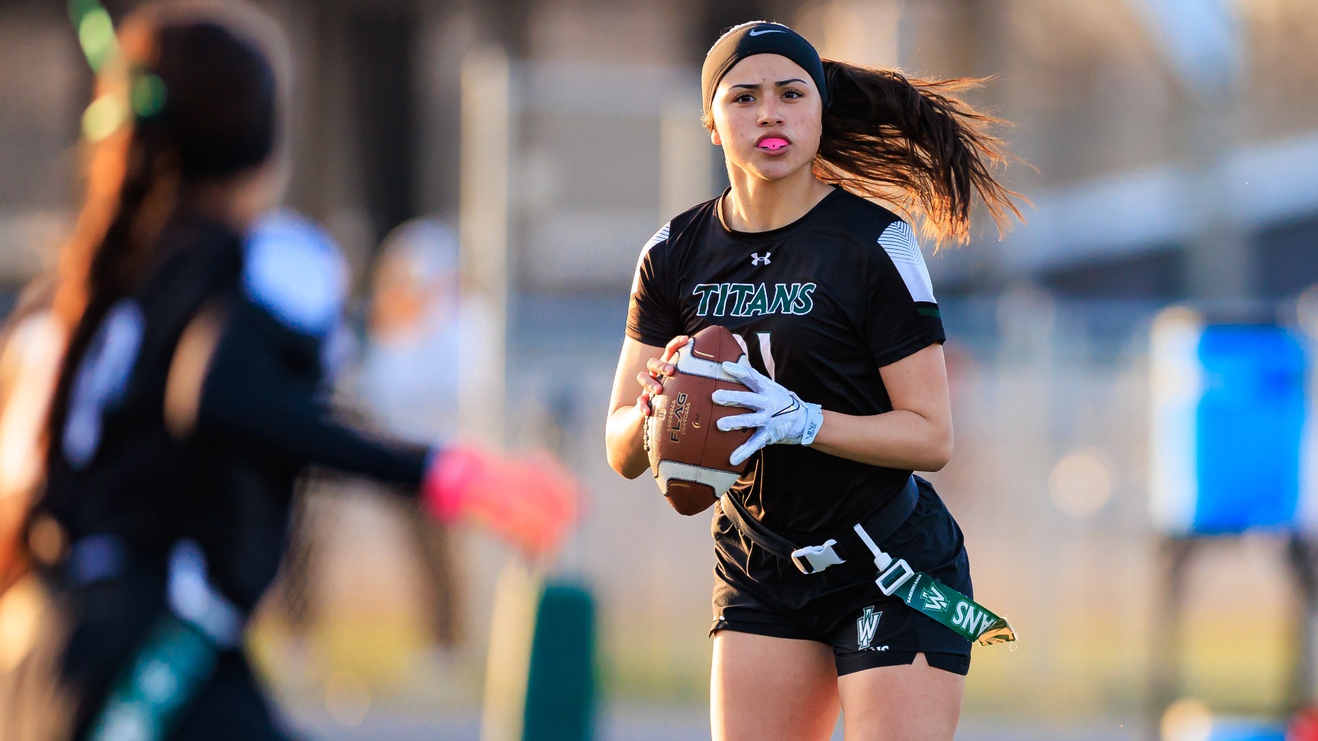 Nunez at Flag Football 3-28-26 vs Illinois College