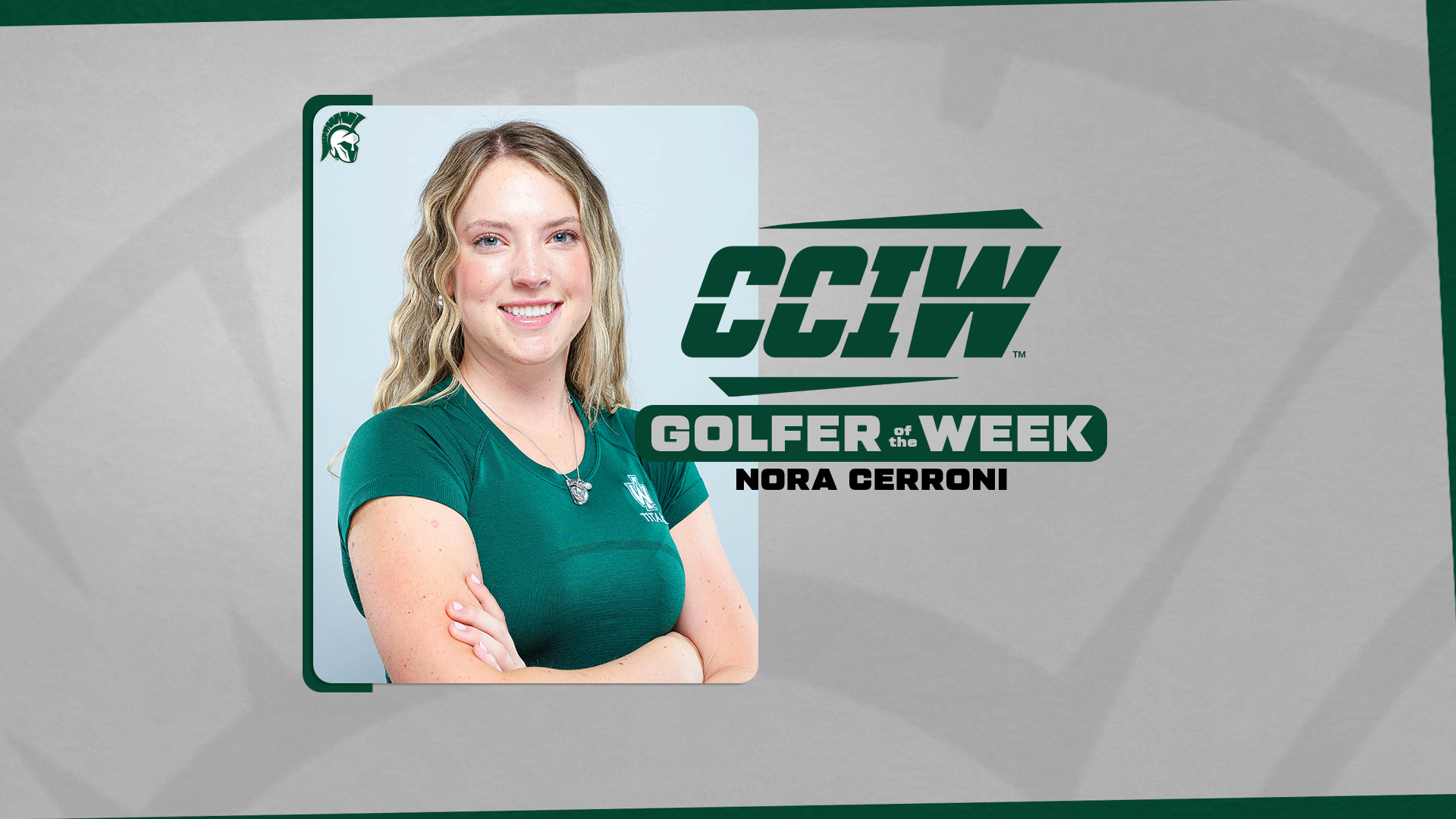 Nora Cerroni Golfer of the Week 2025-26