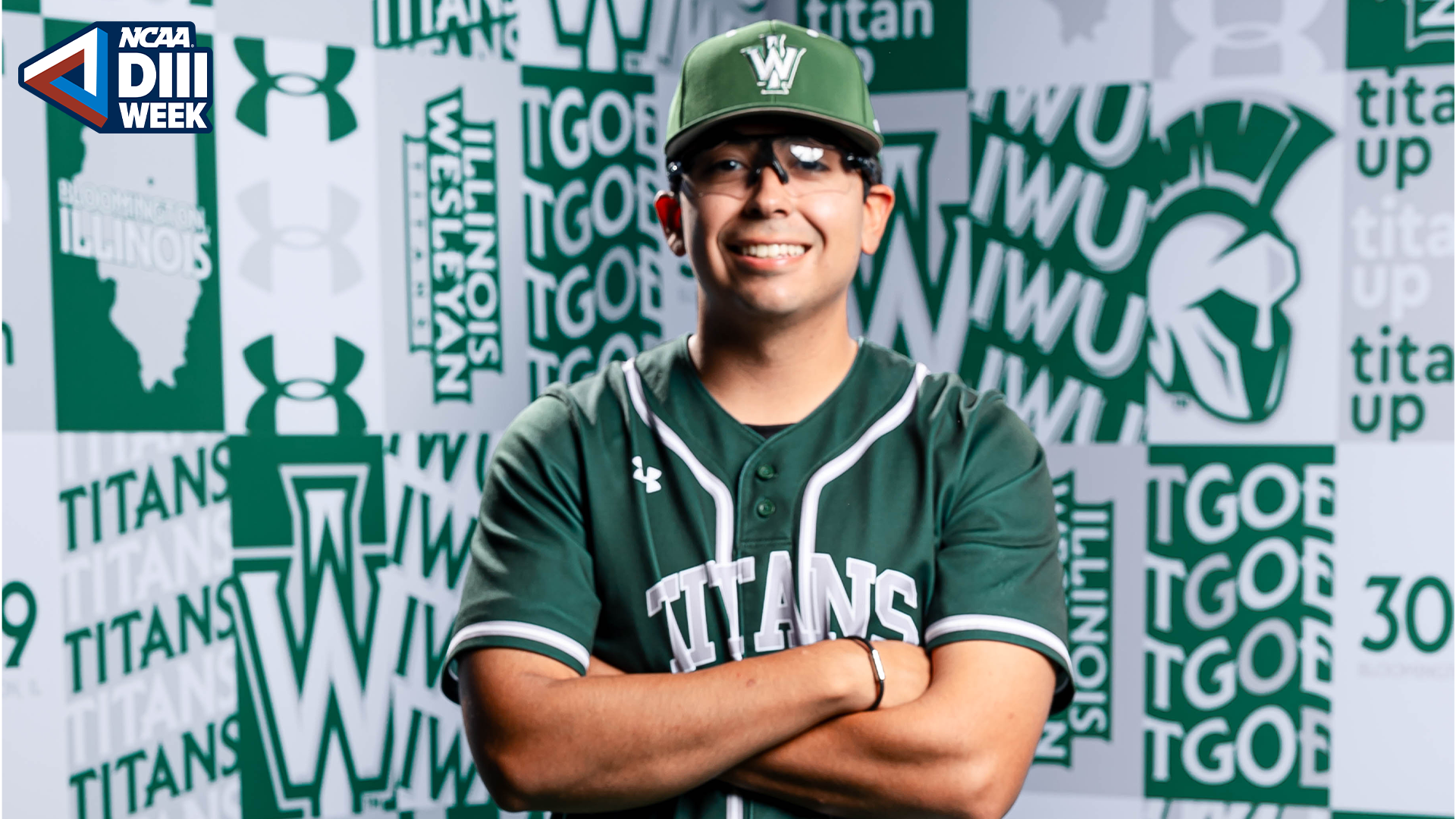 Caleb Martinez at Media Day DIII week 