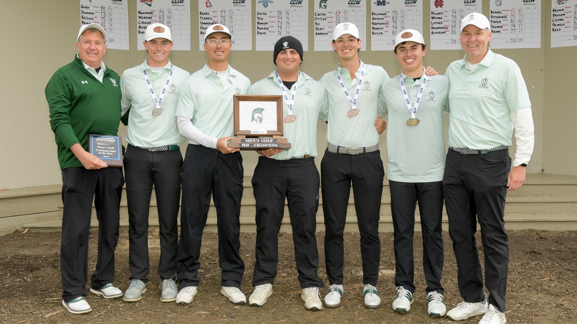 2026 CCIW Men's Golf Team Champions - May 1, 2026