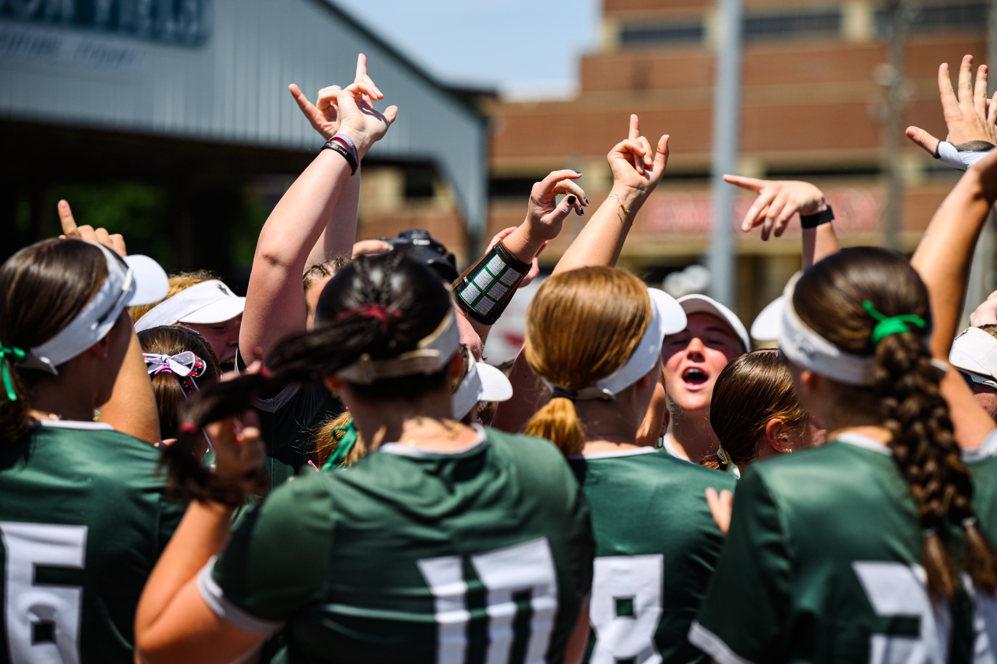 BLOOMINGTON, ILLINOIS - MAY 9, 2026 - Game Seven of the 2026 CCIW Softball Championship Tournament: #1 Illinois Wesleyan University vs #3 Augustana College (Photo by Ashtin Elder)