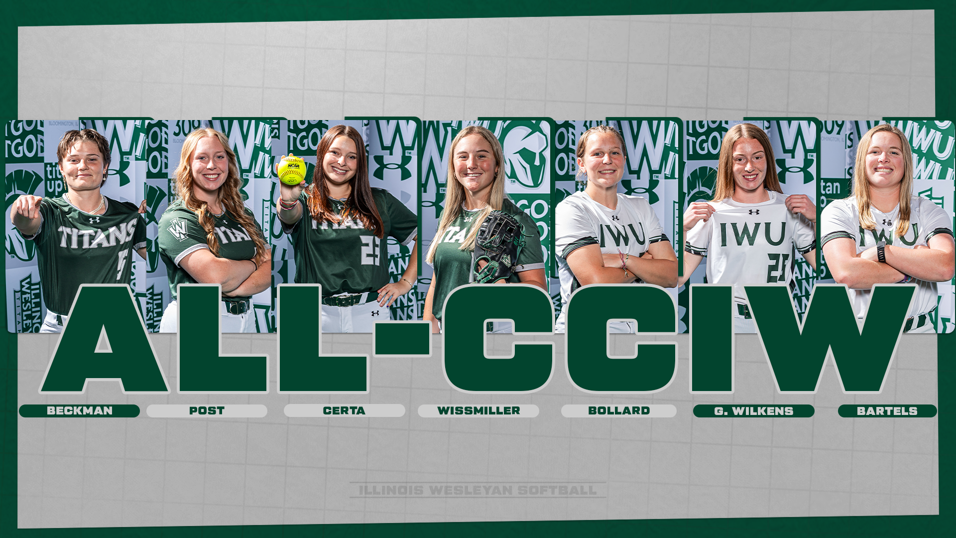 2026 Softball All-CCIW Teams