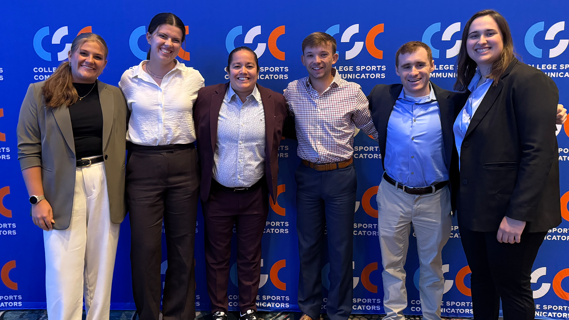 Athletic Communications staff at CSC Convention 2026