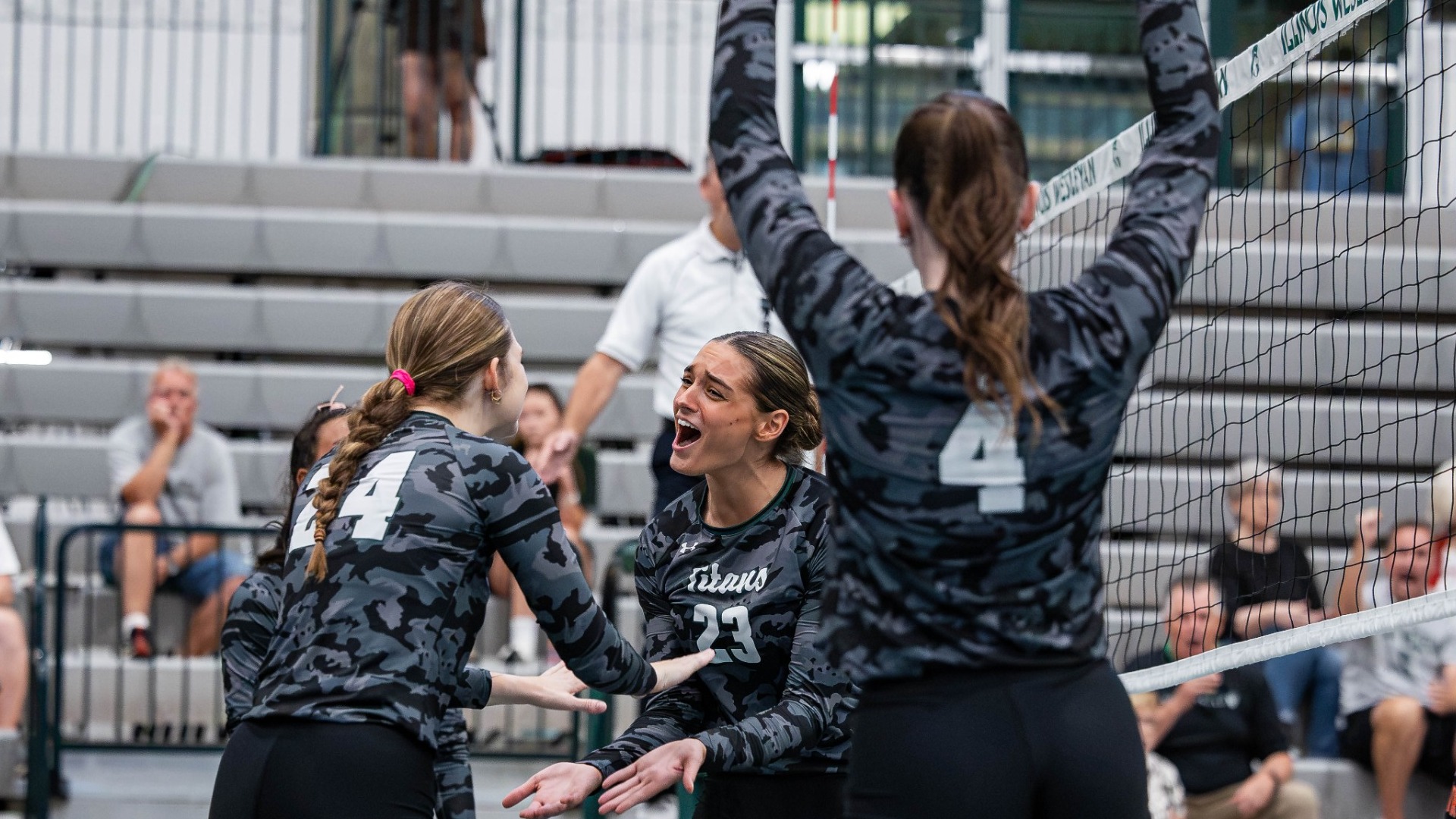 Valdez and O'Brien high five 