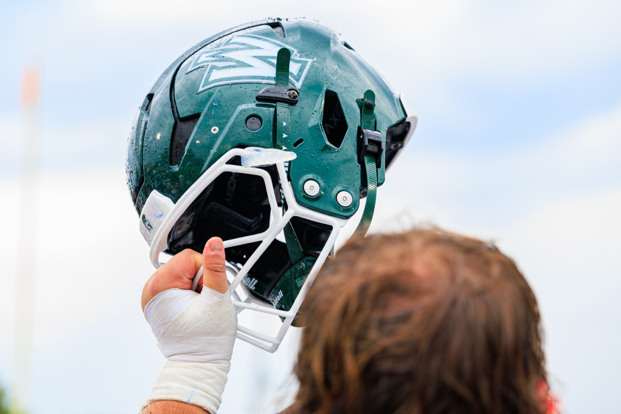 ROCK ISLAND, Illinois - NCAA Division III Football between Illinois Wesleyan University and Augustana College on September 19, 2026 at Charles D. Lindberg Stadium. (Photo by Jimmy Naprstek/Kodiak Creative)
