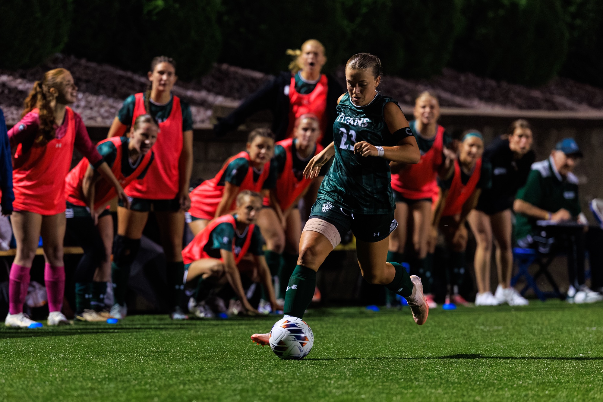 PLATTEVILLE, Wisconsin - NCAA Division III Women's Soccer between Illinois Wesleyan University and University of Wisconsin-Platteville on September 19, 2026 at Ralph E. Davis Pioneer Stadium. (Photo by Jimmy Naprstek/Kodiak Creative)