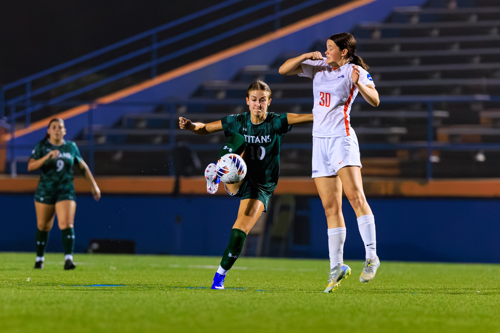 PLATTEVILLE, Wisconsin - NCAA Division III Women's Soccer between Illinois Wesleyan University and University of Wisconsin-Platteville on September 19, 2026 at Ralph E. Davis Pioneer Stadium. (Photo by Jimmy Naprstek/Kodiak Creative)