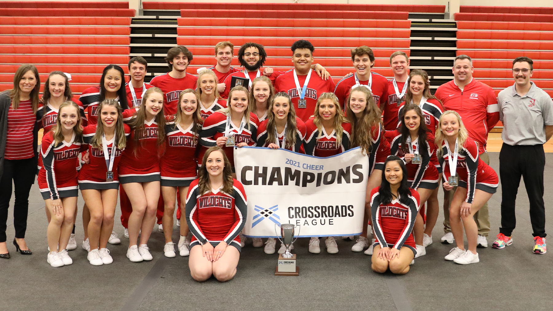 COMPETITIVE CHEER CLAIMS INAUGURAL LEAGUE CHAMPIONSHIP Indiana