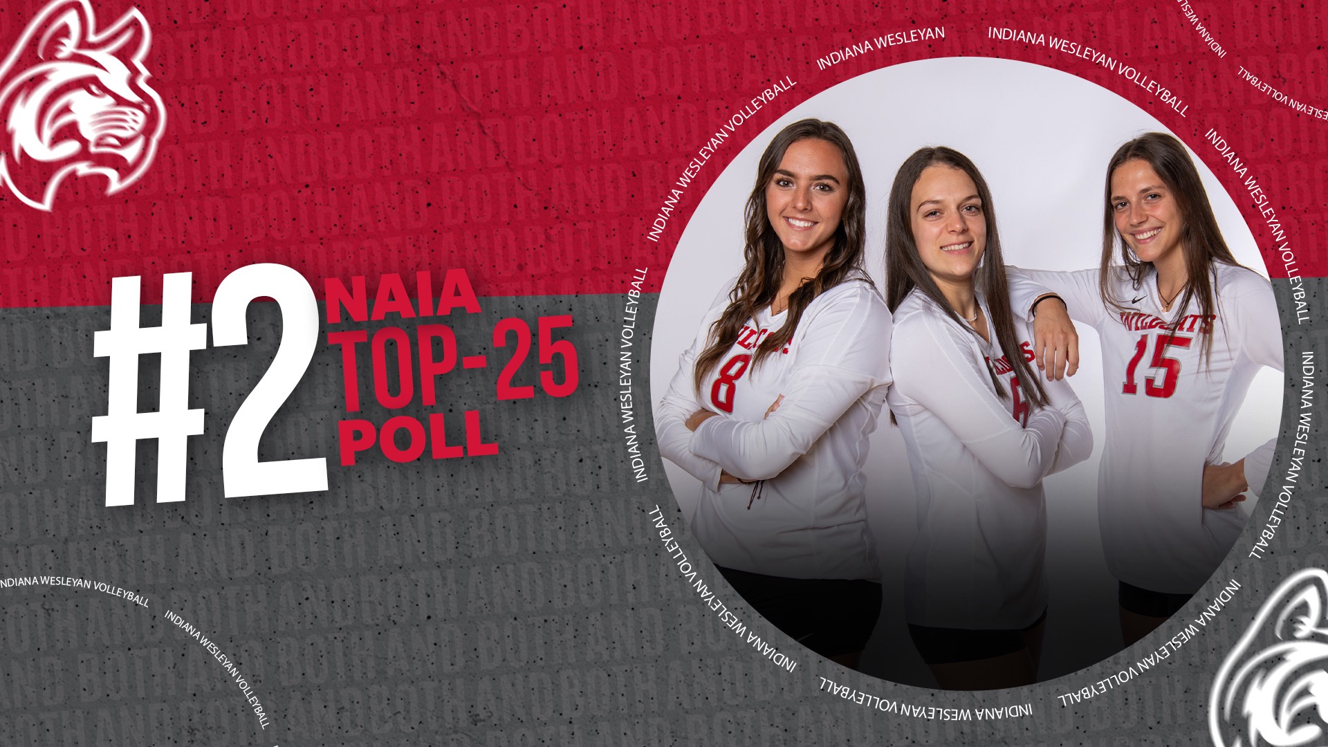 VOLLEYBALL MOVES TO NO. 2 IN LATEST NAIA COACHES' TOP 25 POLL; HIGHEST