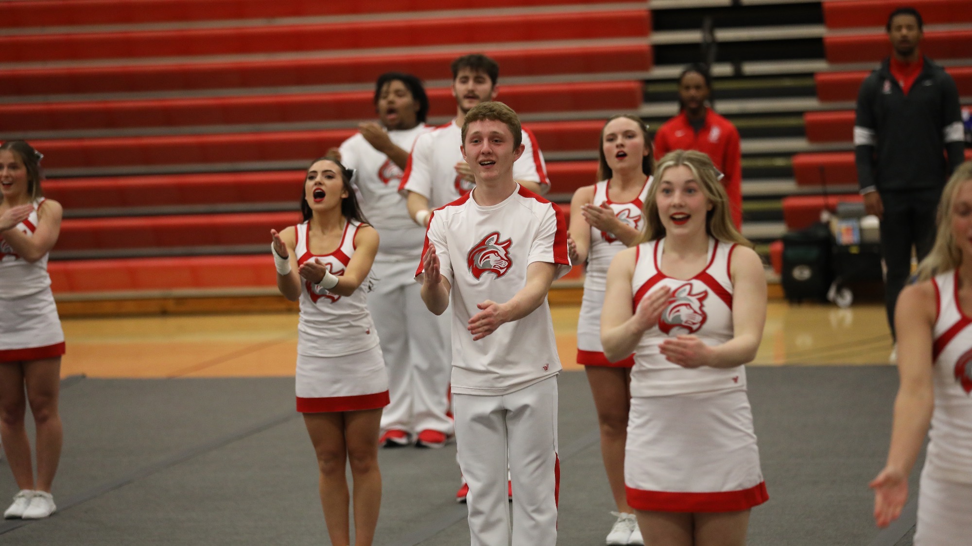 COMPETITIVE CHEER LANDS 12 CROSSROADS LEAGUE HONORS, WHITE NAMED