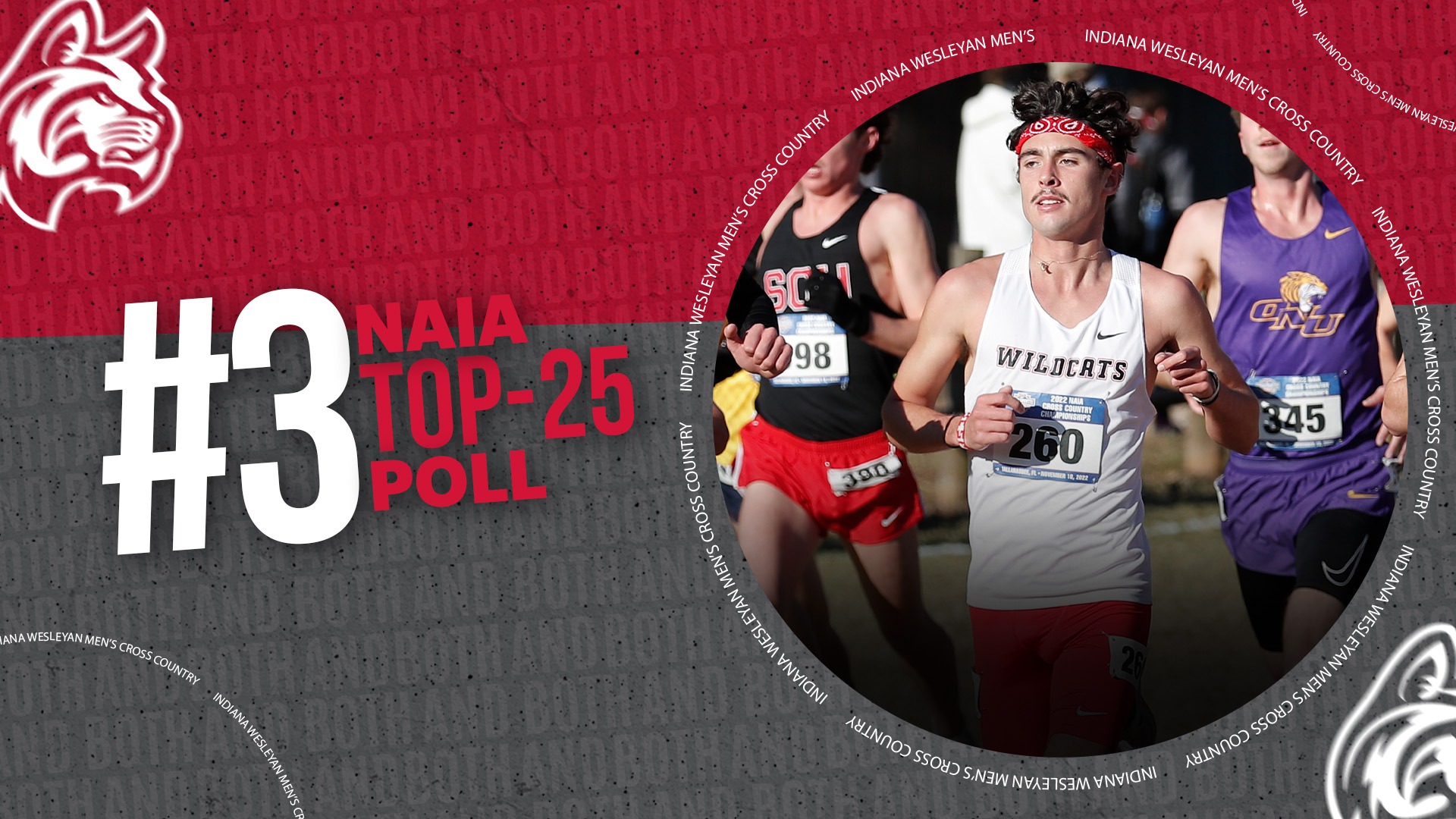 MEN'S CROSS COUNTRY BEGINS 2023 SEASON RANKED NO. 3 IN NAIA PRESEASON