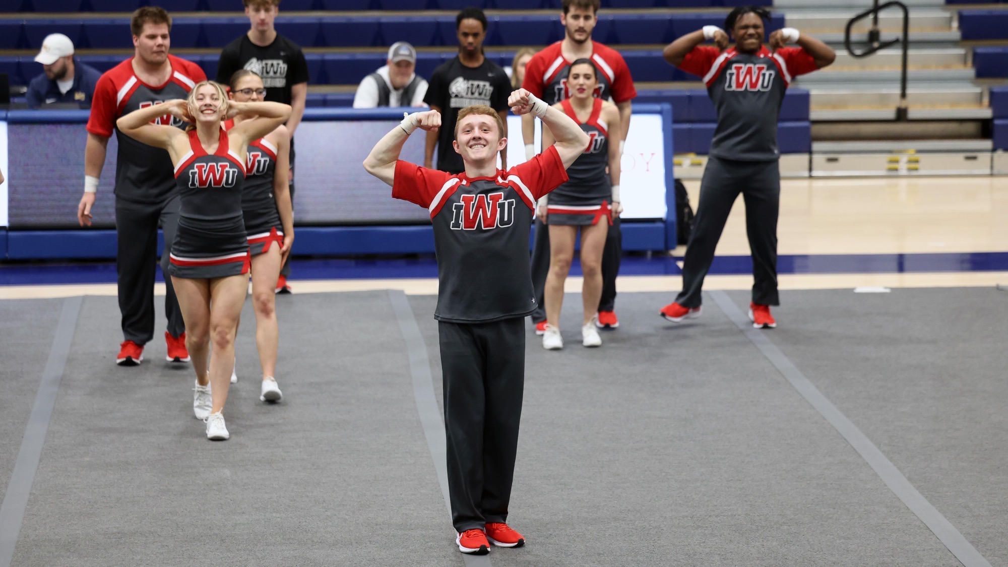 COMPETITIVE CHEER LANDS 13 CROSSROADS LEAGUE HONORS, ROWDEN NAMED