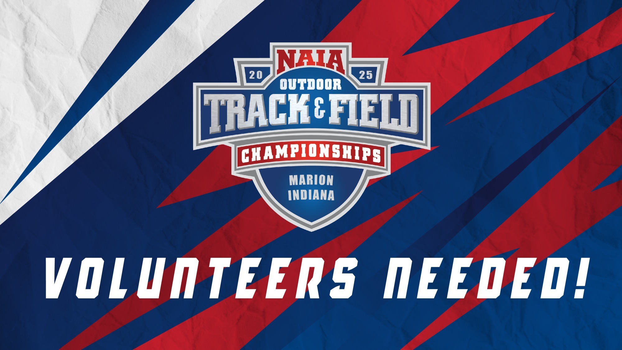 2025 NAIA Track Nationals Volunteers Needed