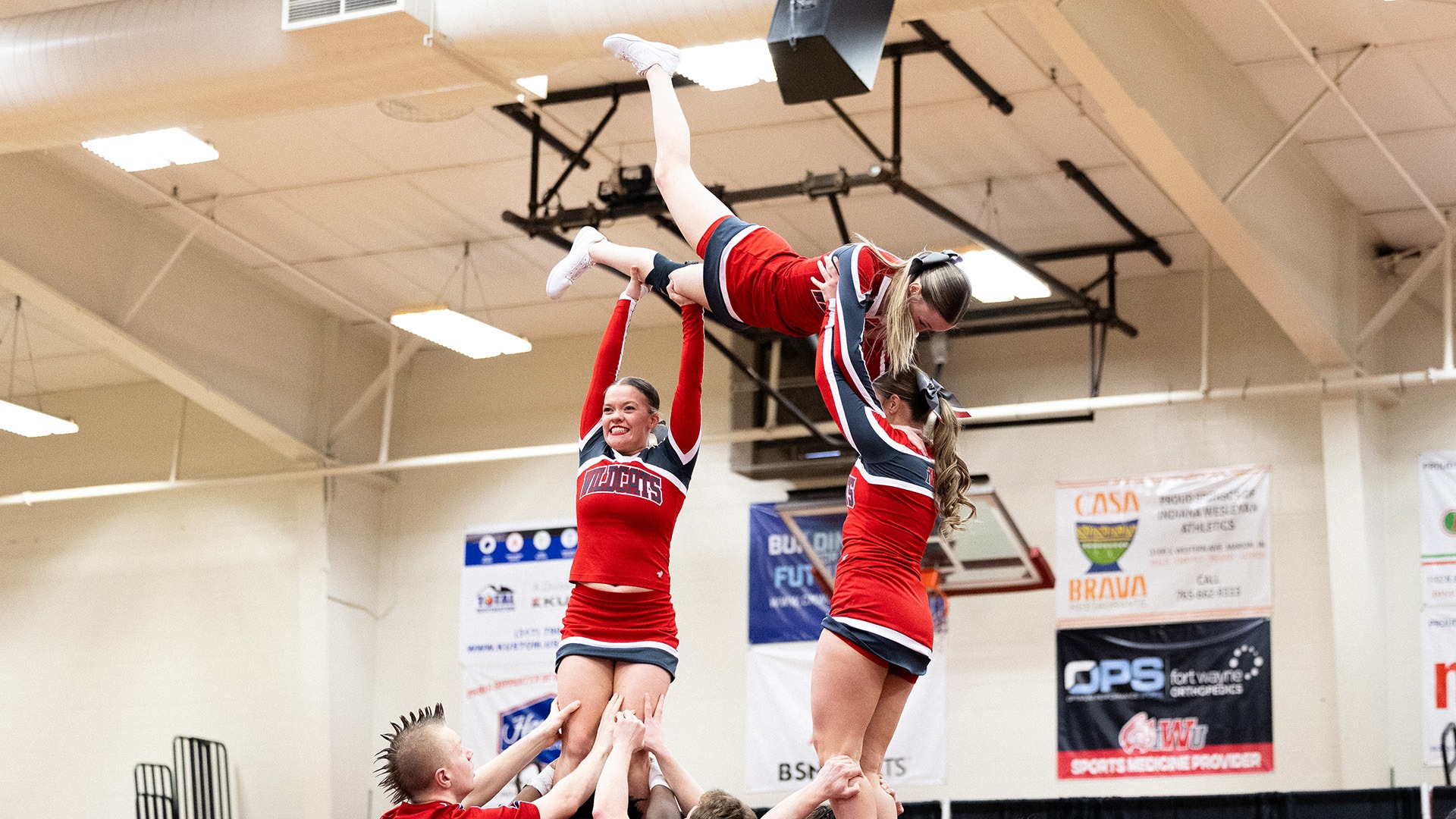 Cheer at Saint Francis 2-13