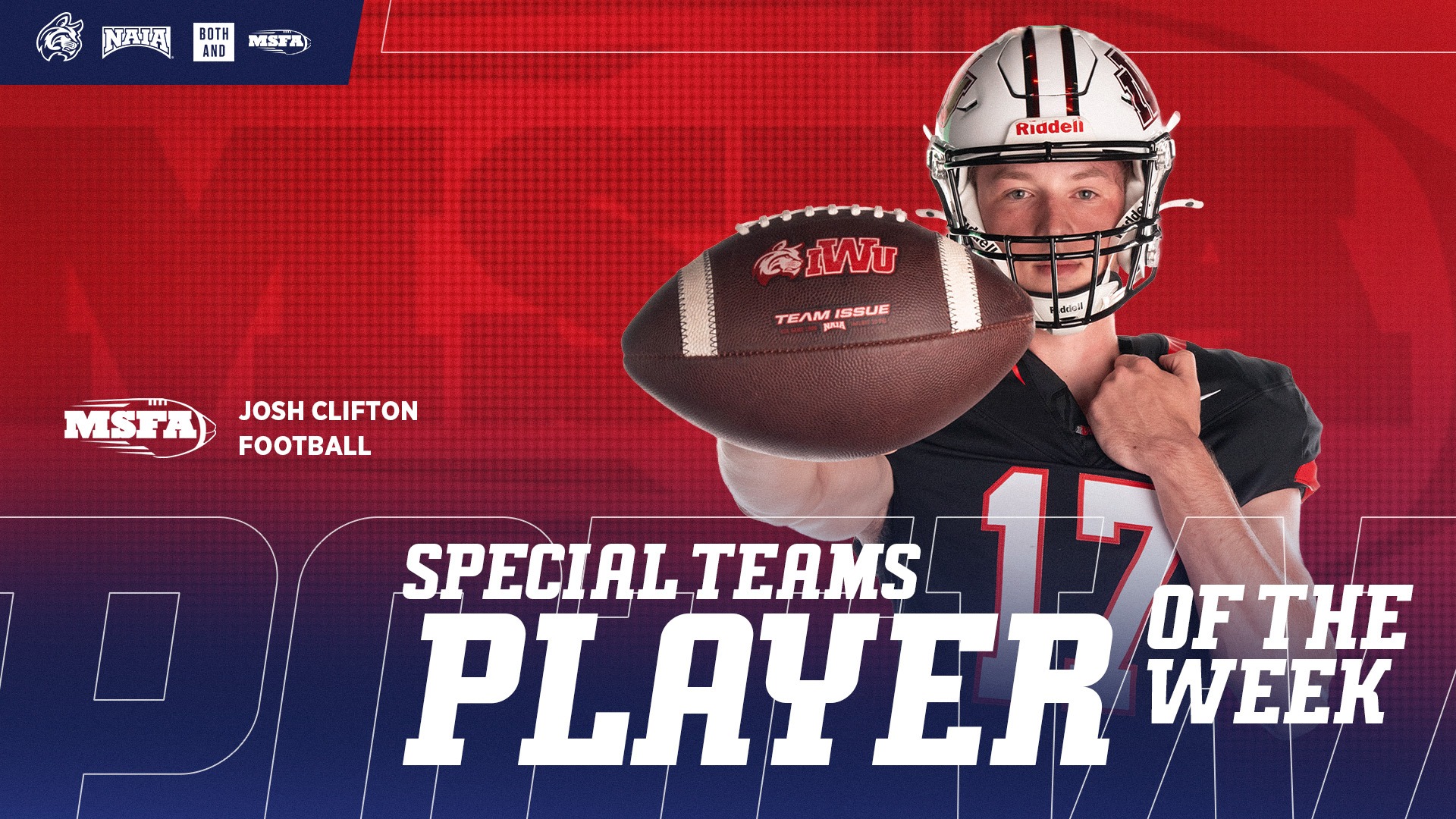 Clifton 9-14-26 FB POTW 26-27 (Horizontal)