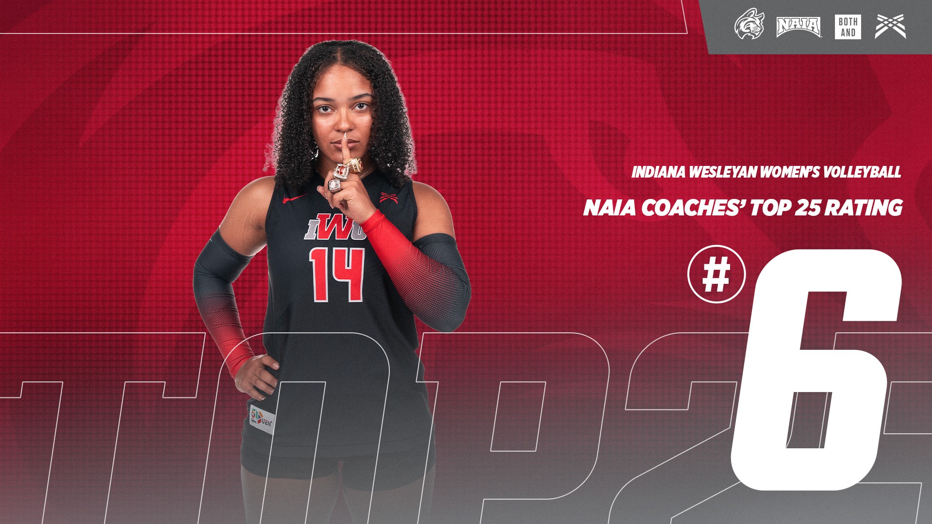 1st Women's Volleyball 2026 NAIA Coaches' Top 25 Poll