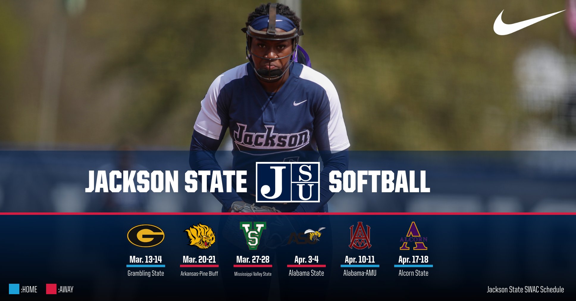 Softball Releases 2020 Schedule Jackson State University