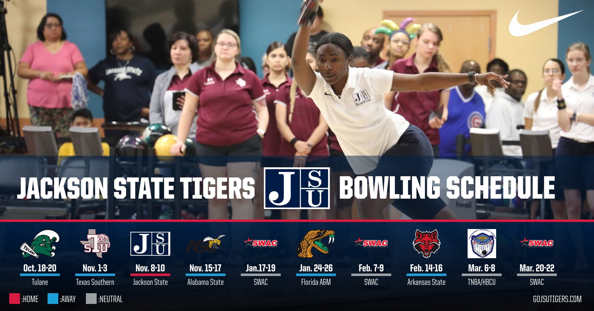 JSU Bowling Team Announces Season Schedule Jackson State University