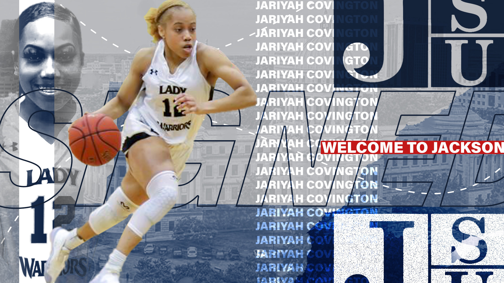 Women's Basketball Signs Jariyah Covington Jackson State University