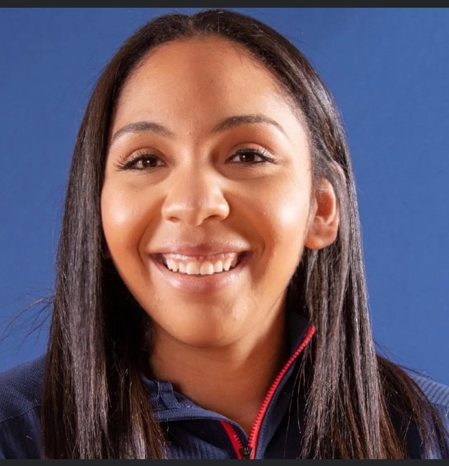 Head coach Gabrielle Moore 