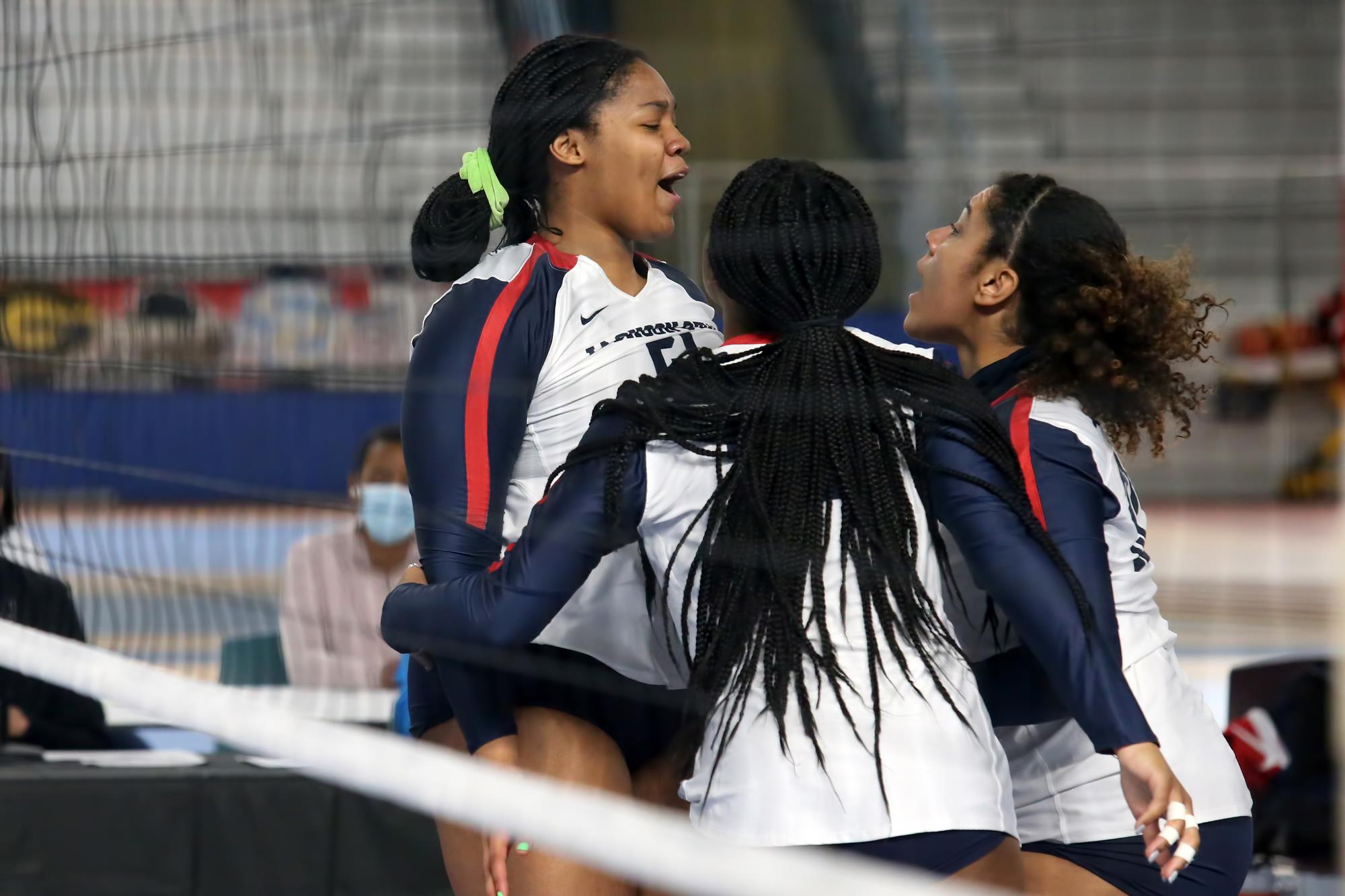 Volleyball Sweeps Three Opponents at SWAC Western Division Cluster