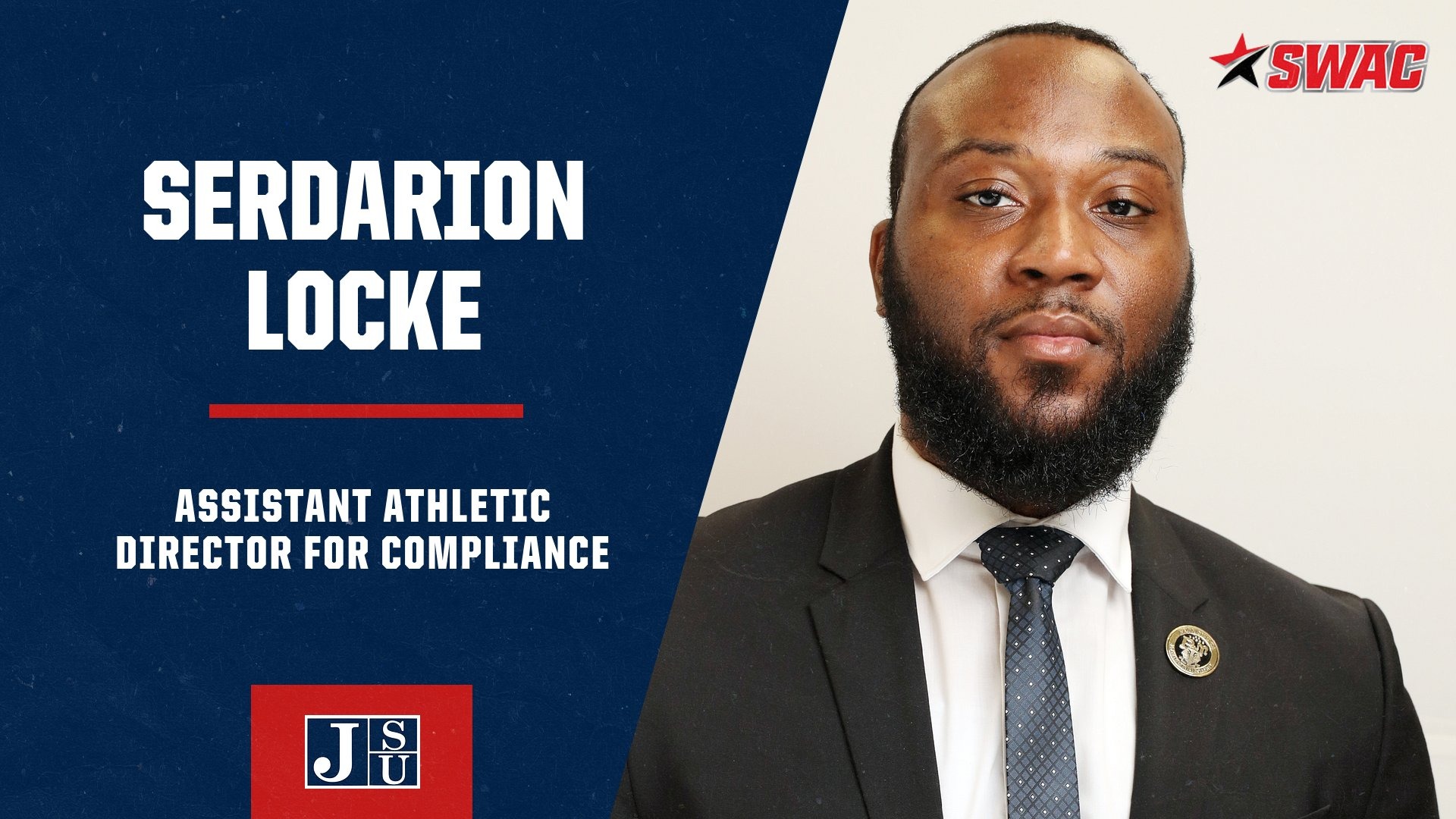 JSU Locke as Assistant AD for Compliance Jackson State