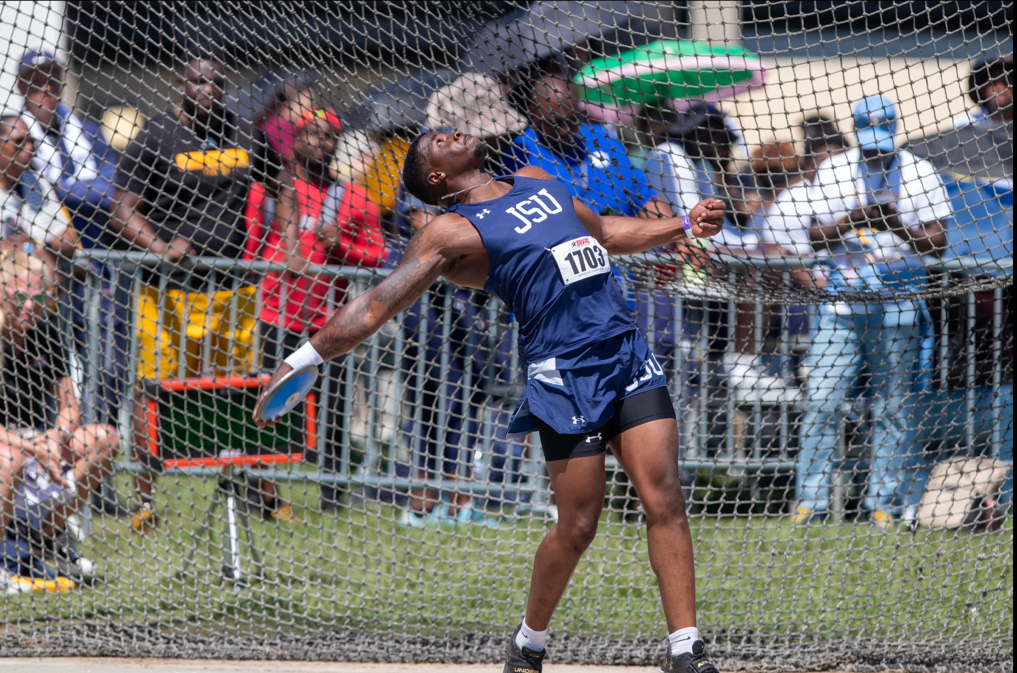 Elijah Discus Throw SWAC Championships