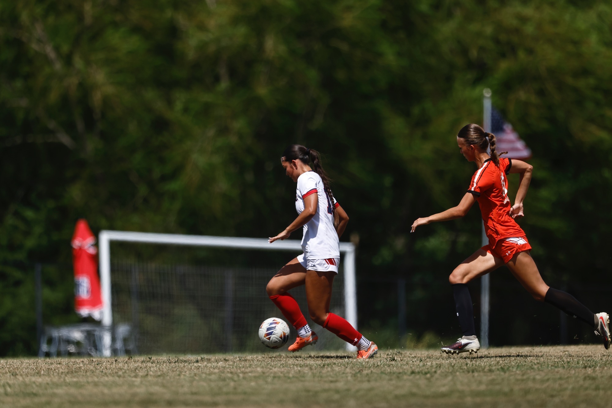 Malayah Nuestro vs Mercer at the JSU Soccer Field