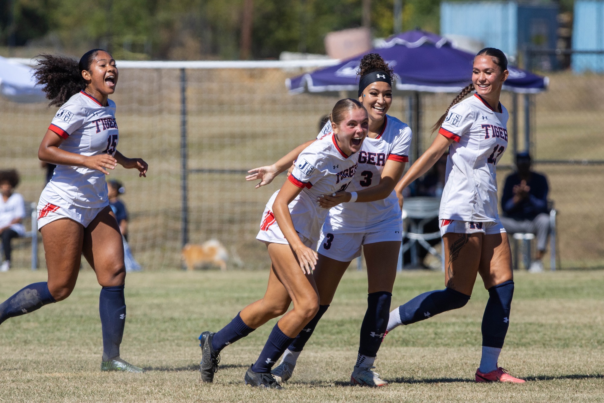 Cora Kcemic Goal Celebration vs AAMU