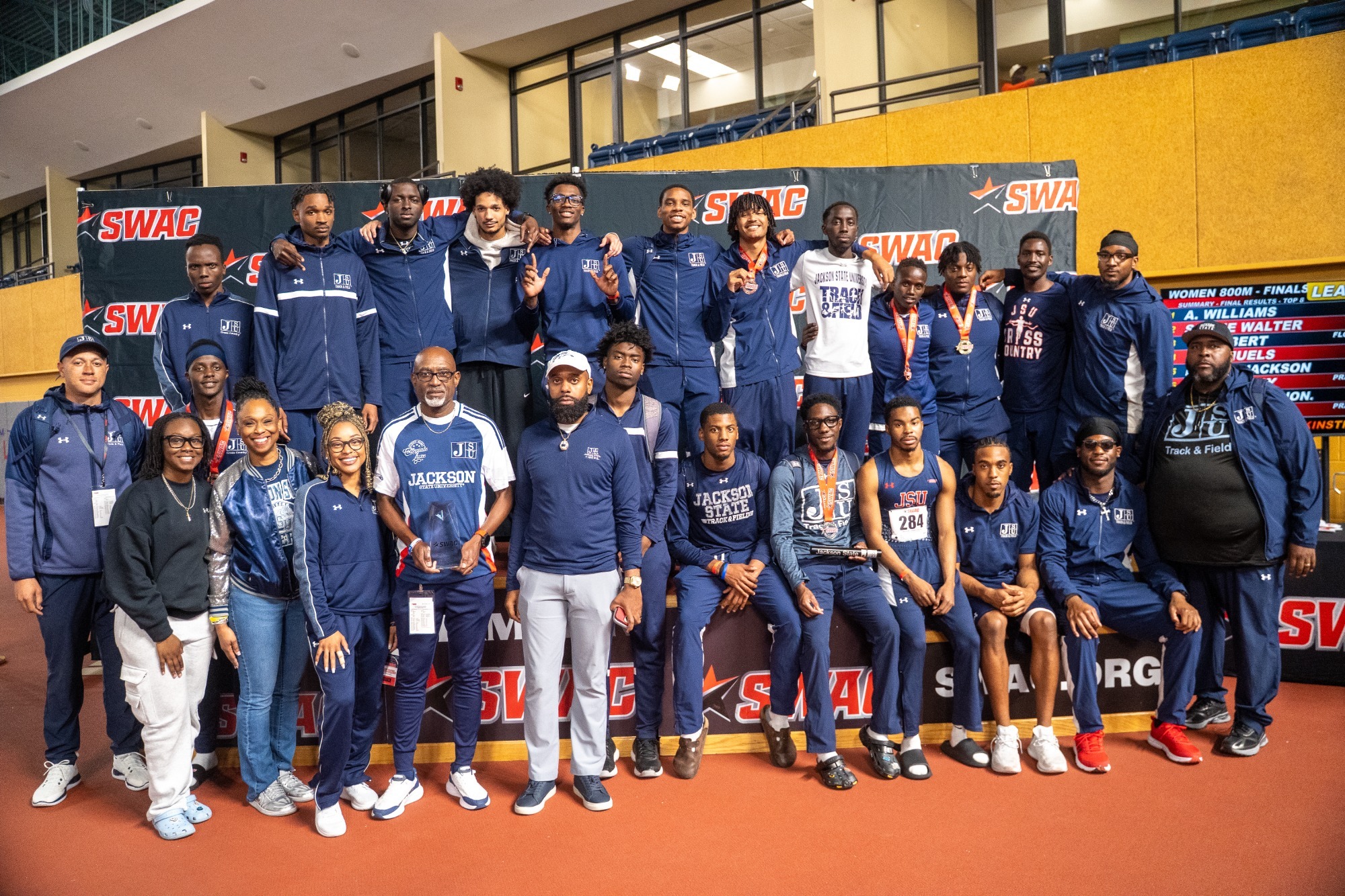 Men's Team at SWAC Indoor Championships