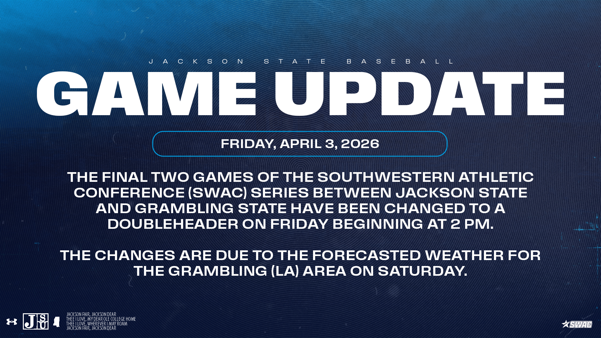 WEATHER ALERT GRAMBLING