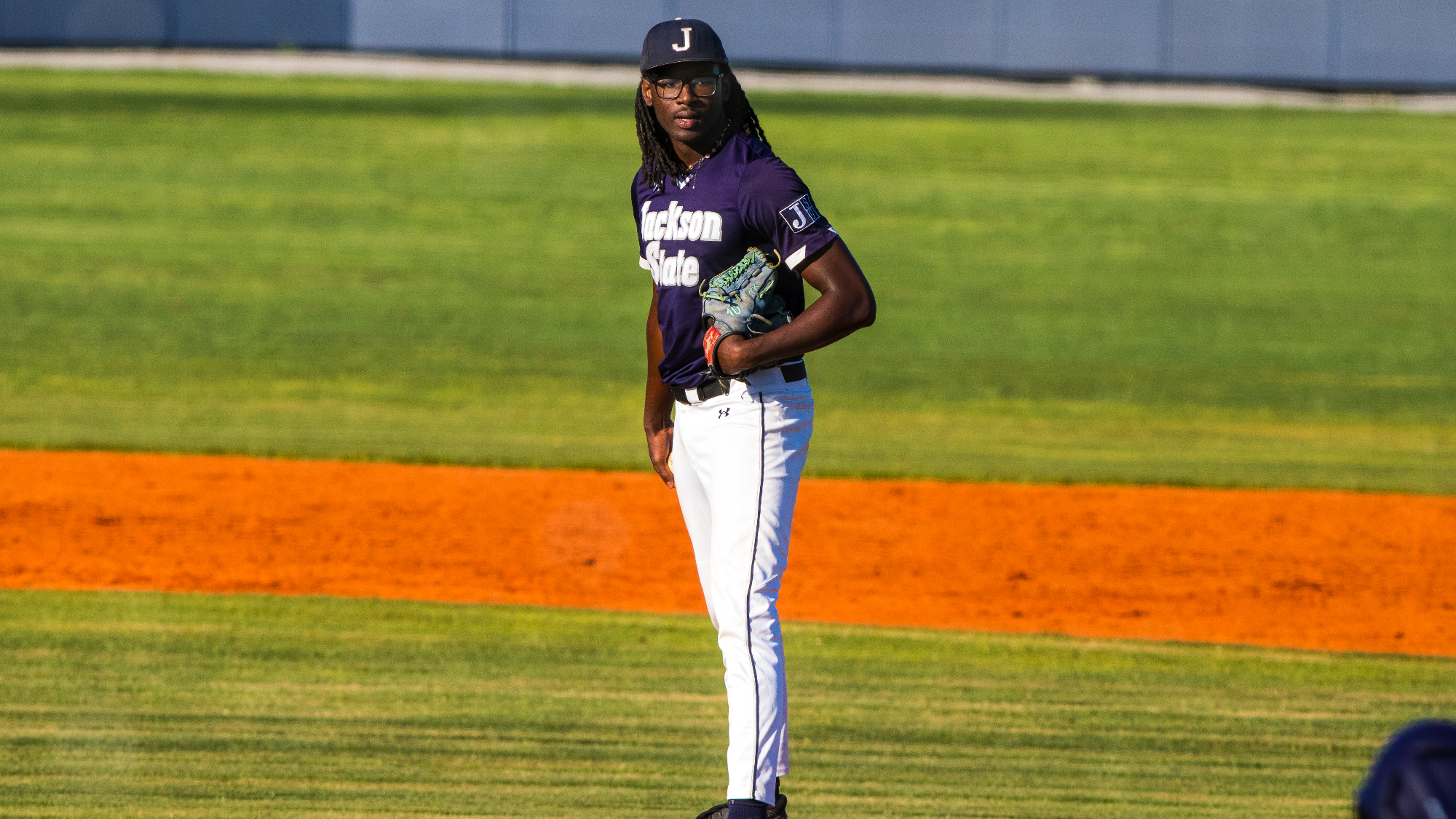 TK Davis in action against Alcorn State