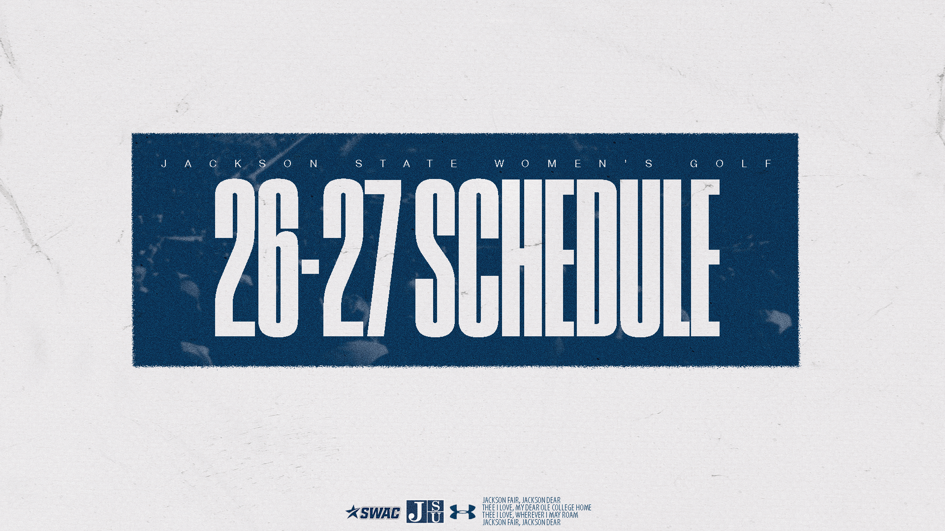 WMN GOLF SCHEDULE RELEASE