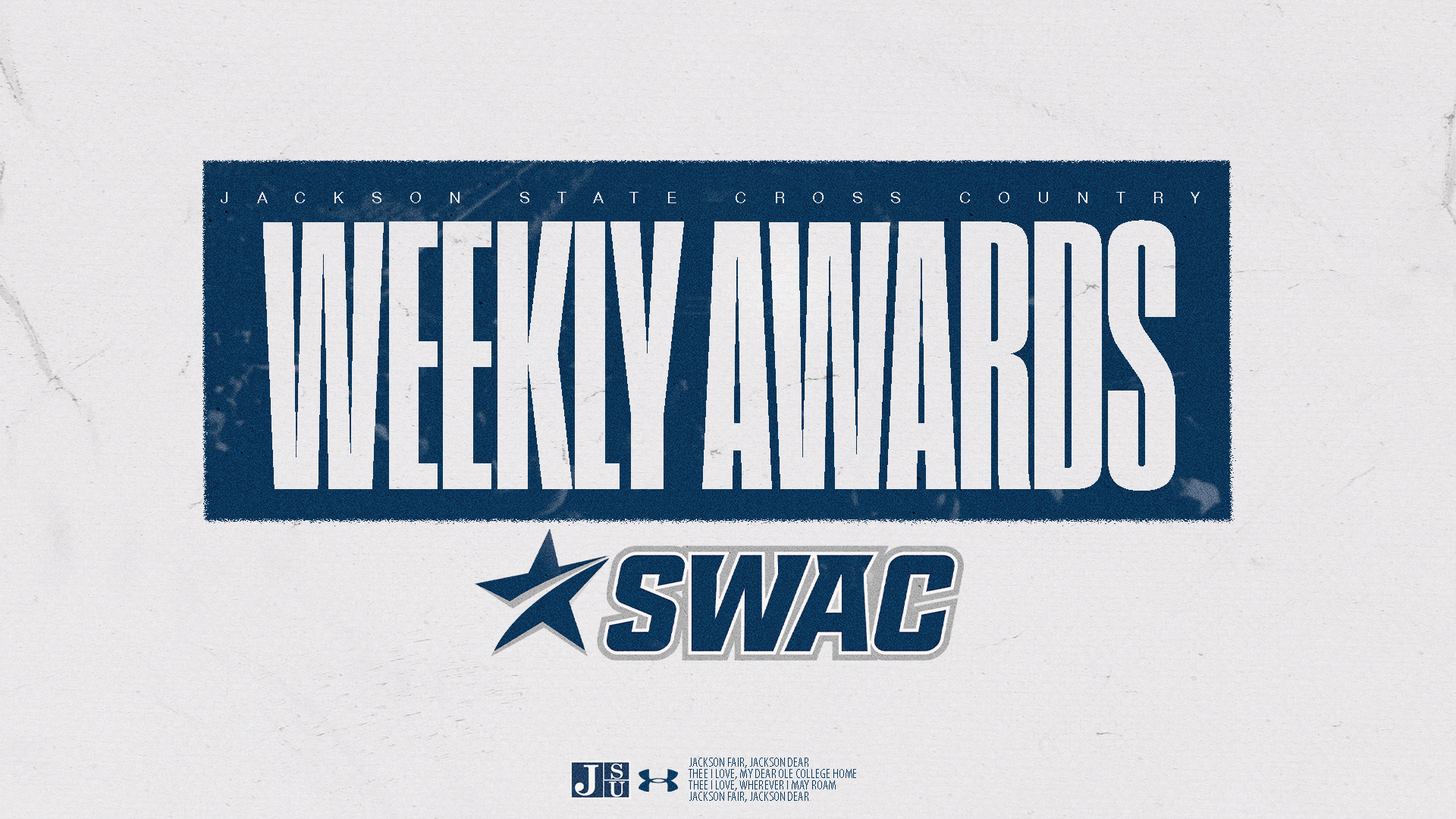 SWAC XC Weekly Awards