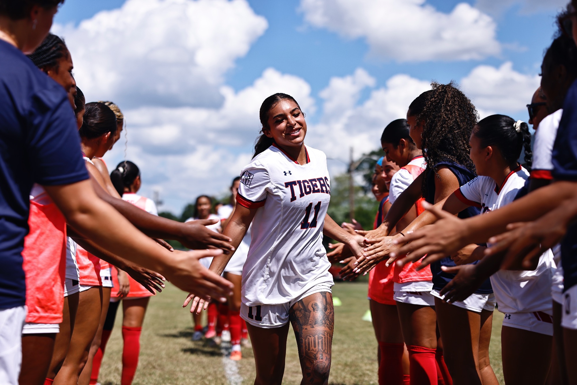 Mia Ortega at the JSU Soccer Field