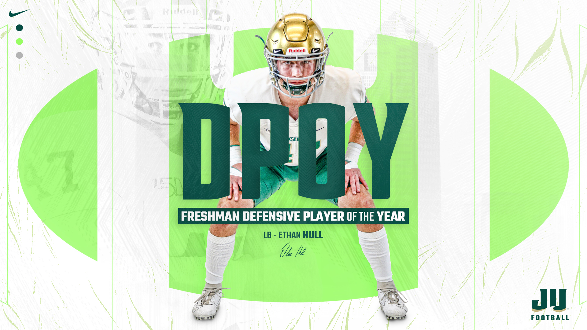 Ethan Hull Defensive Player of Year