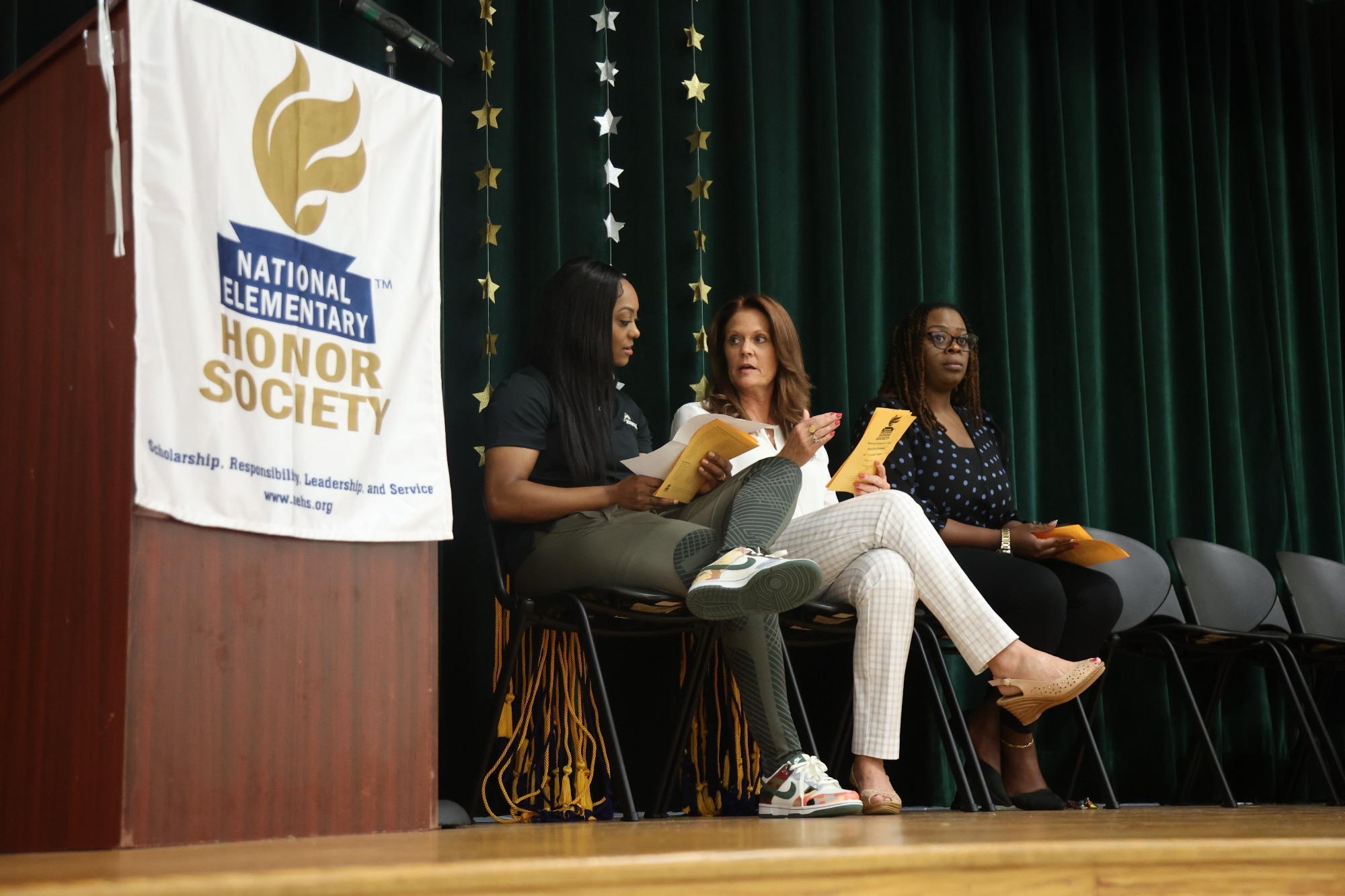 Special Jennings Inspiring the Youth at Waterleaf Elementary Honor Society Induction