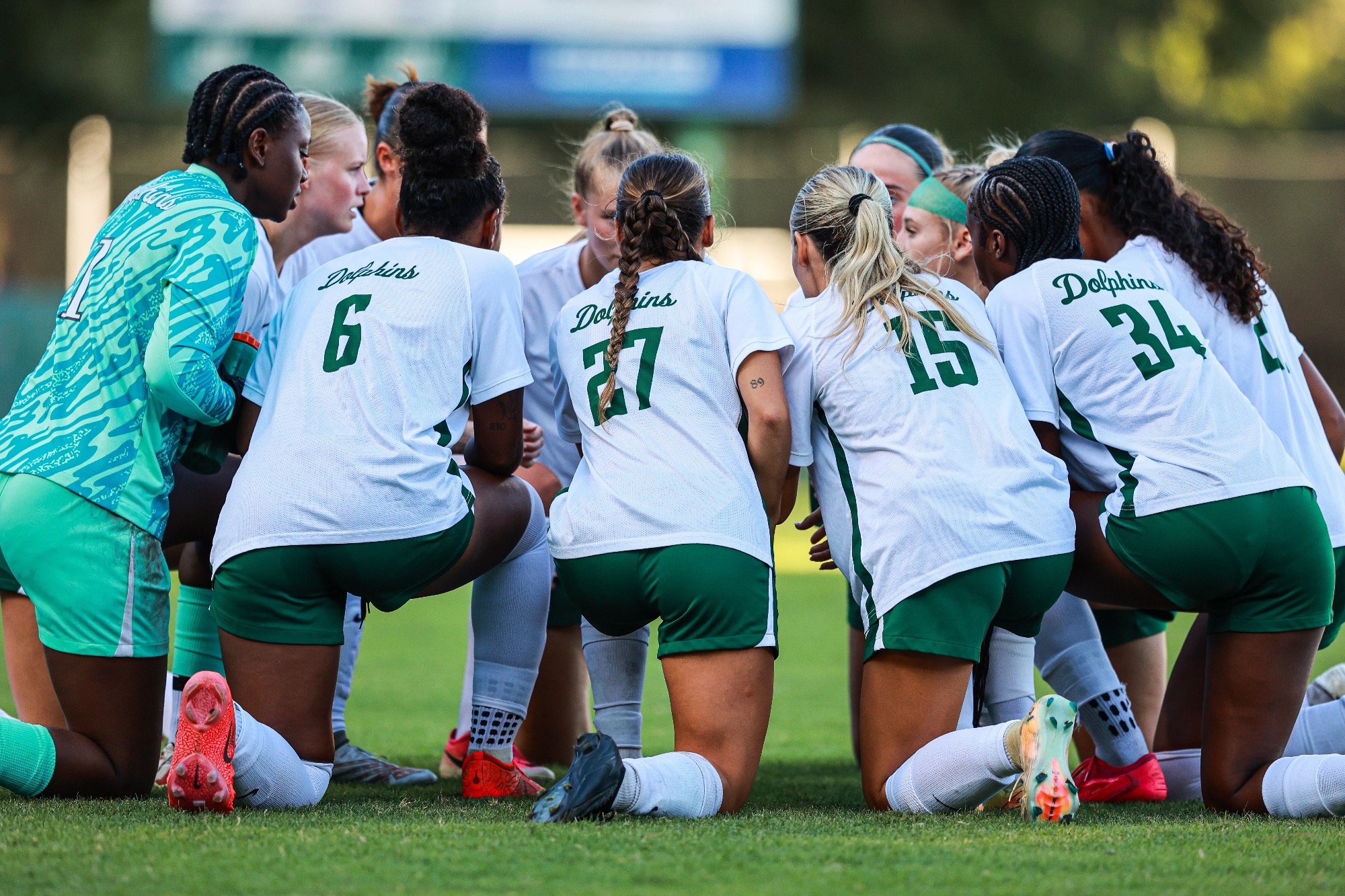 Women's soccer stock photo for loss at UWF 10/15/26