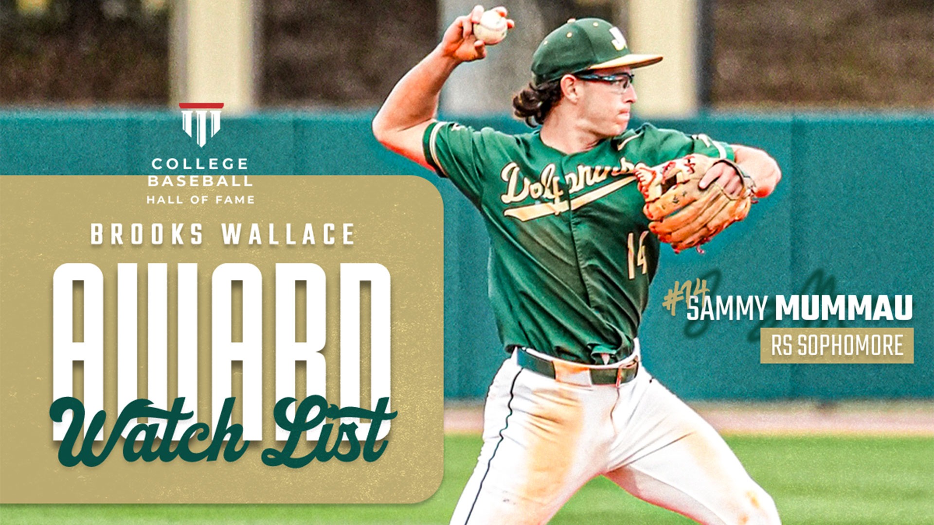 Sammy Mummau Brooks Wallace Award Watch List