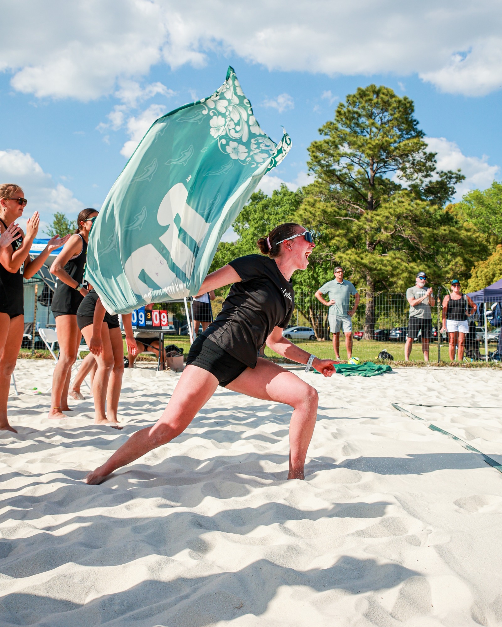 Beach Volleyball Record Setting Picture
