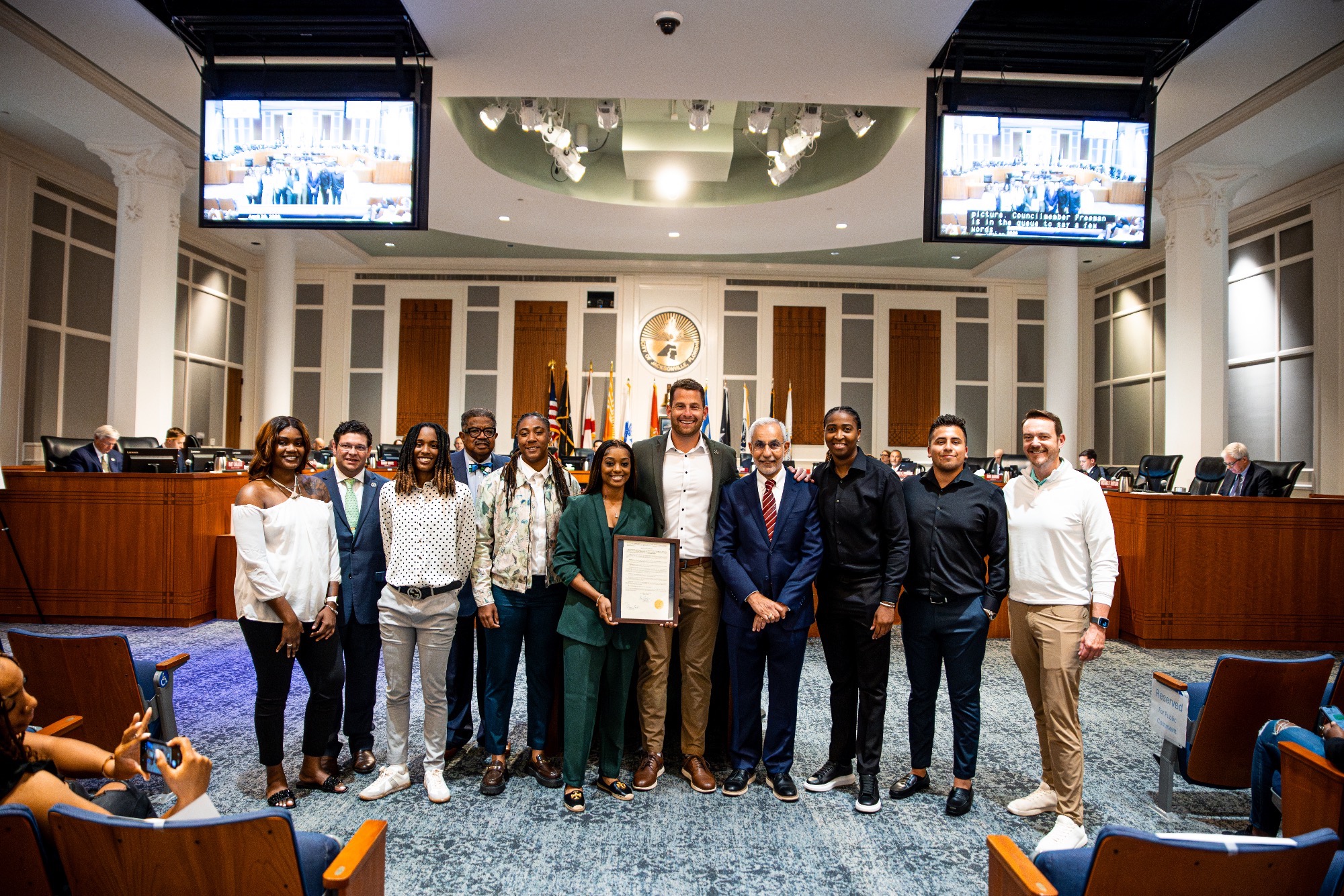 Women's basketball city council resolution 04/28/26