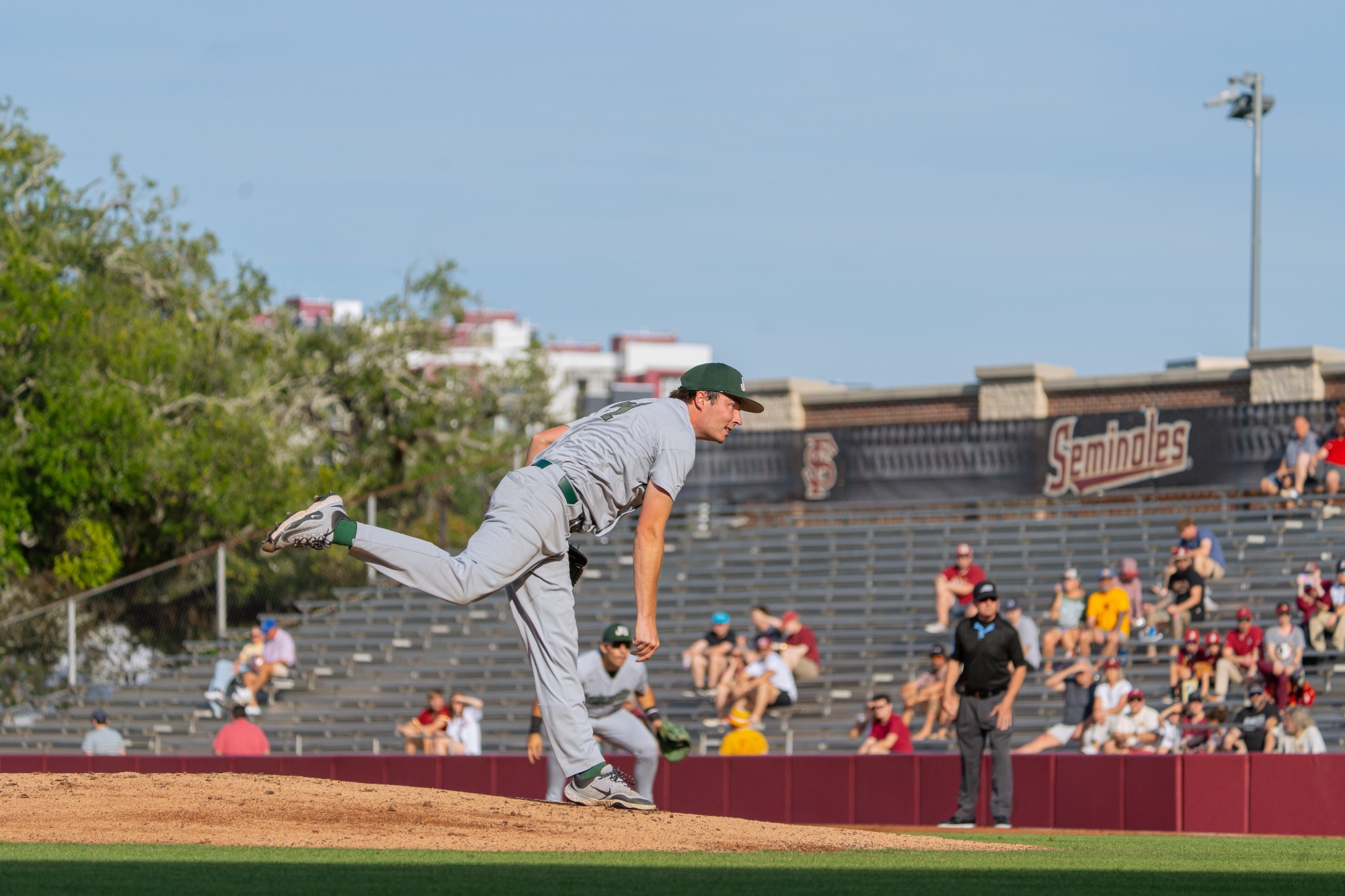 Ben-Baker Livingston Pitching in Start vs Florida State