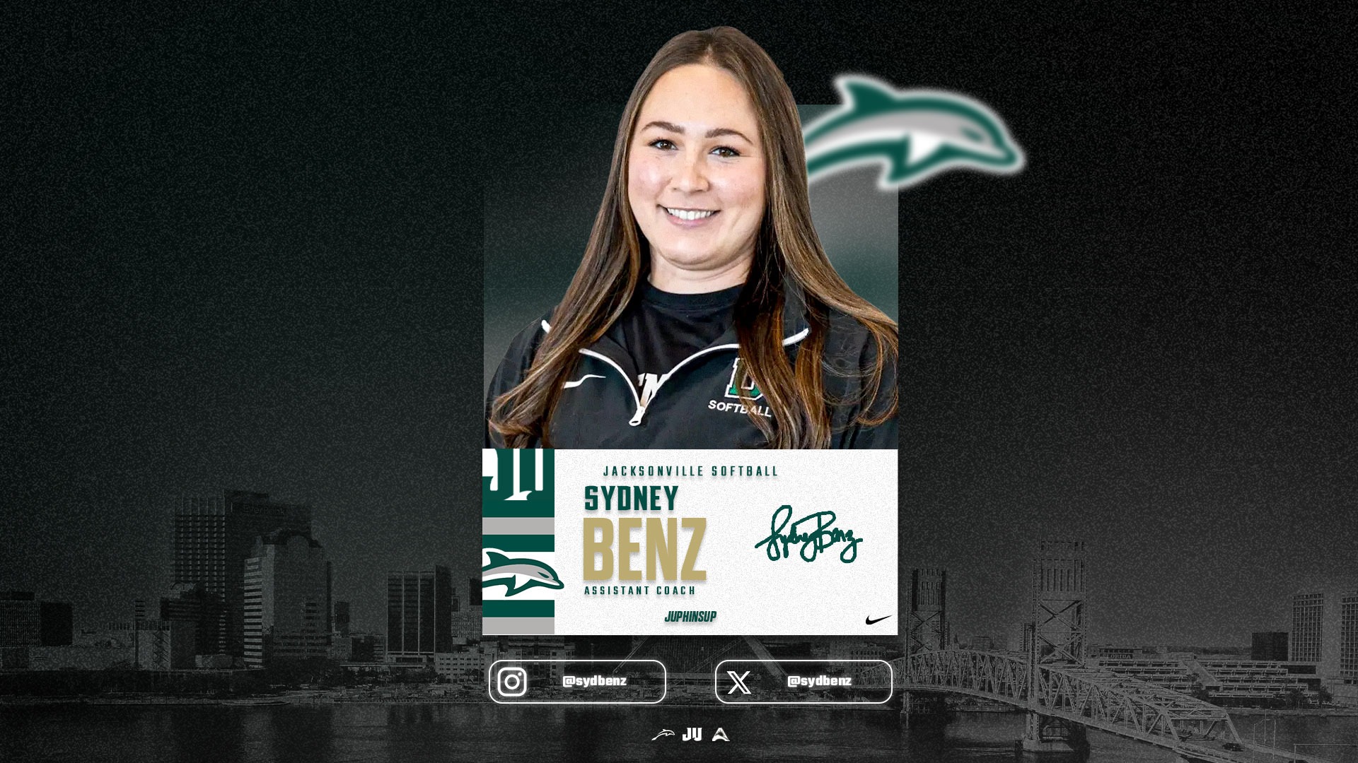 Sydney Benz hired graphic 2026