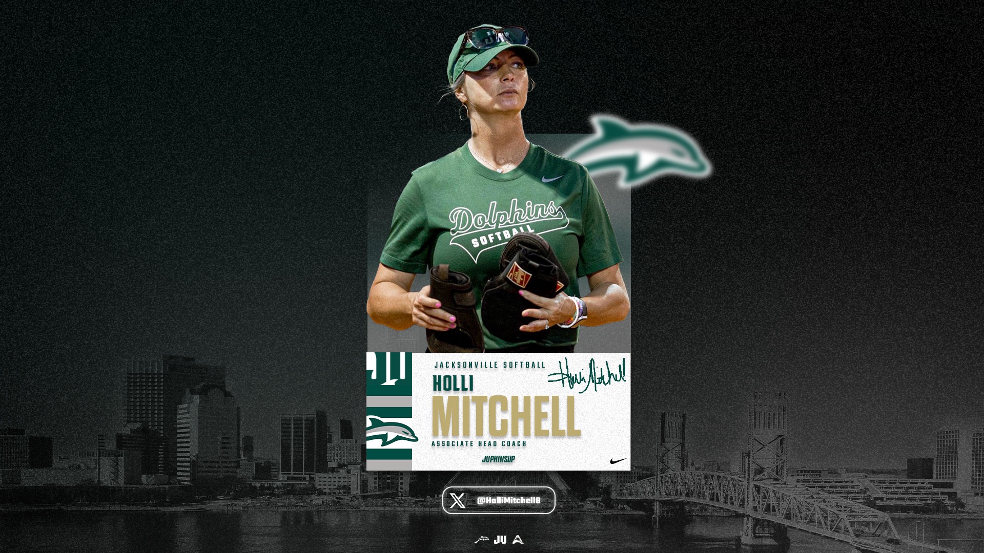 Holli Mitchell promotion banner graphic