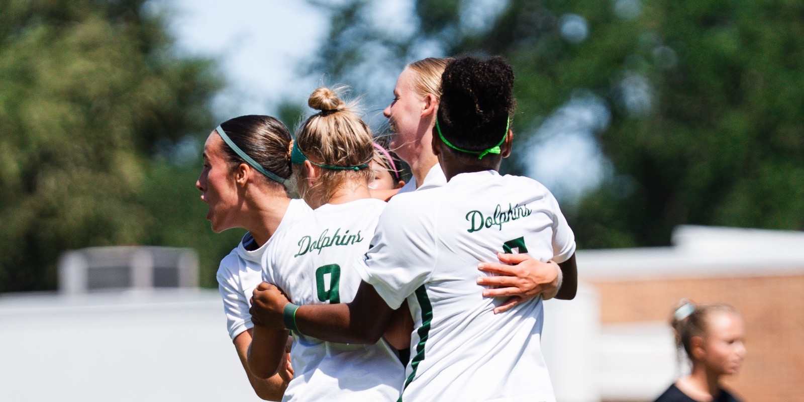 Women's soccer celebrates v. Bellarmine 09/27/26