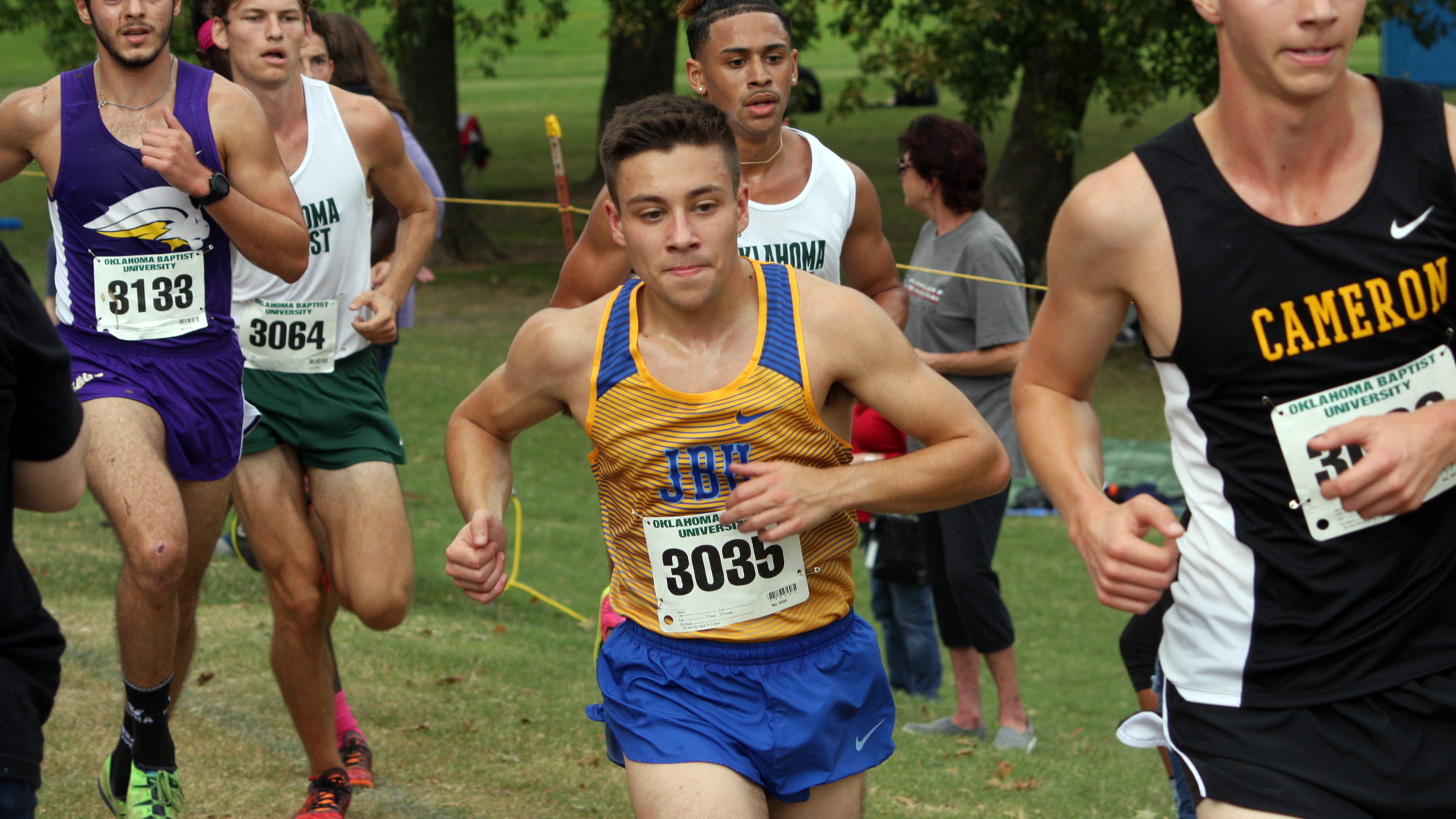 Men's Cross Country Keeps Pace with Some of the Nation's Best John