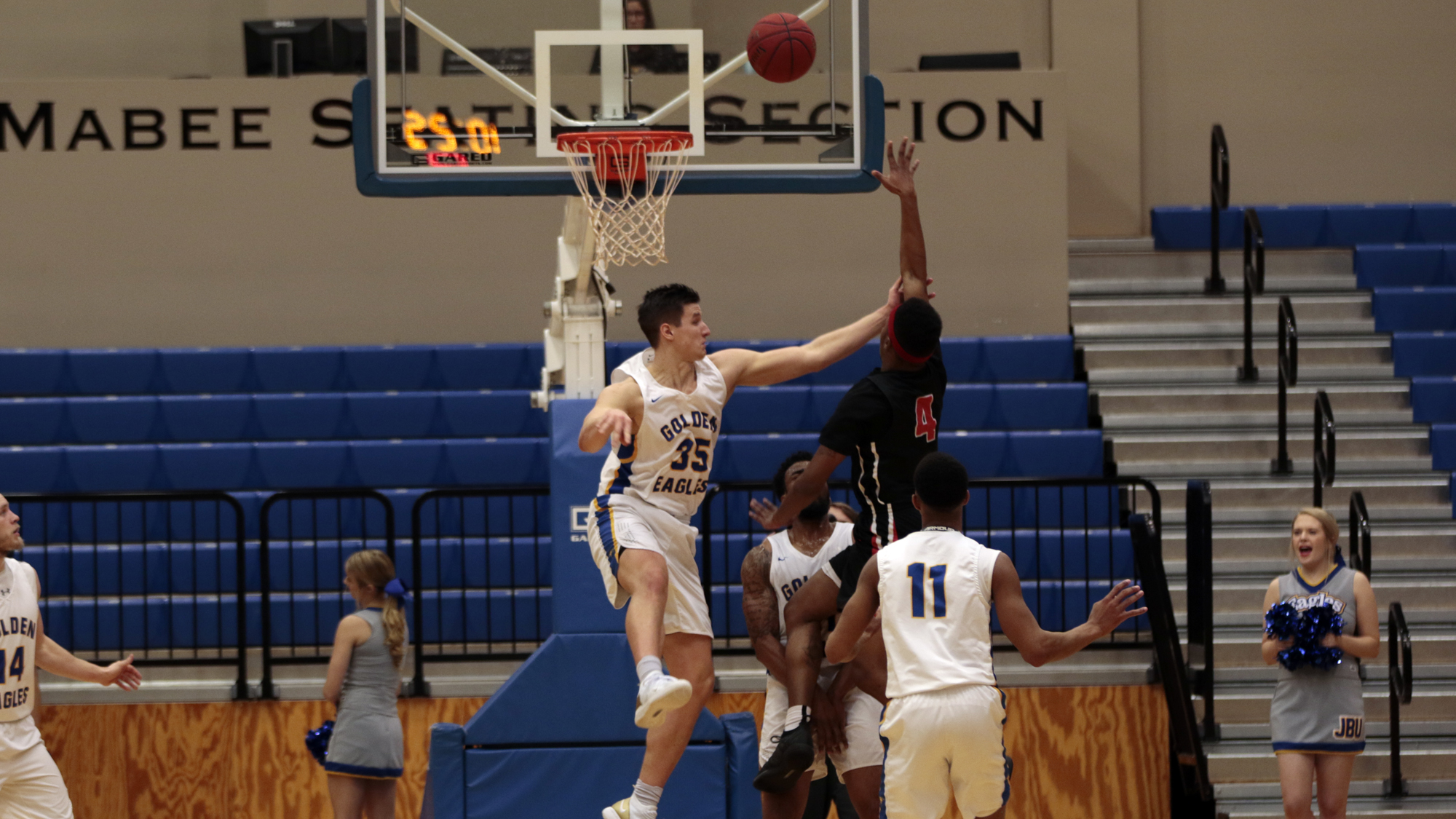 21Point Men’s Basketball Lead Evaporates in Goodwell John Brown