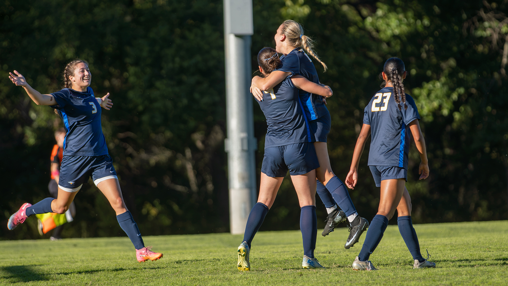 team-celebrate-nelson-womens-soccer-2026