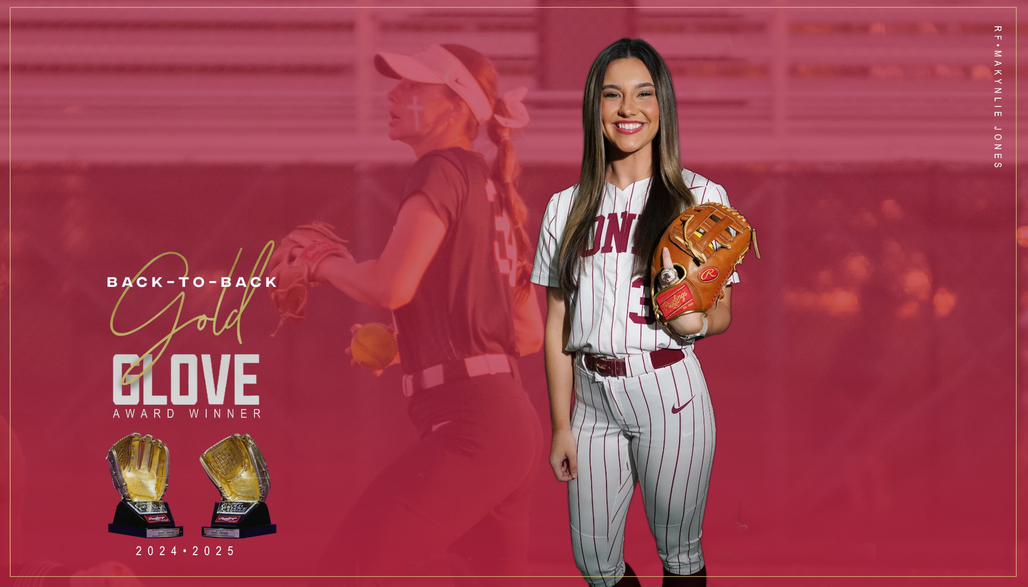 Mak Jones 2025 gold glove